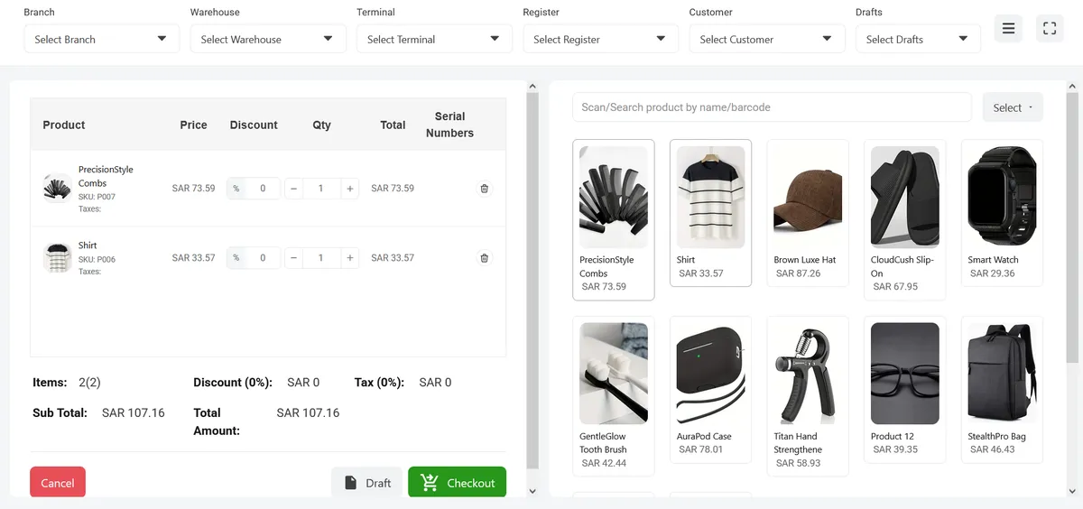 Automated POS Workflows
