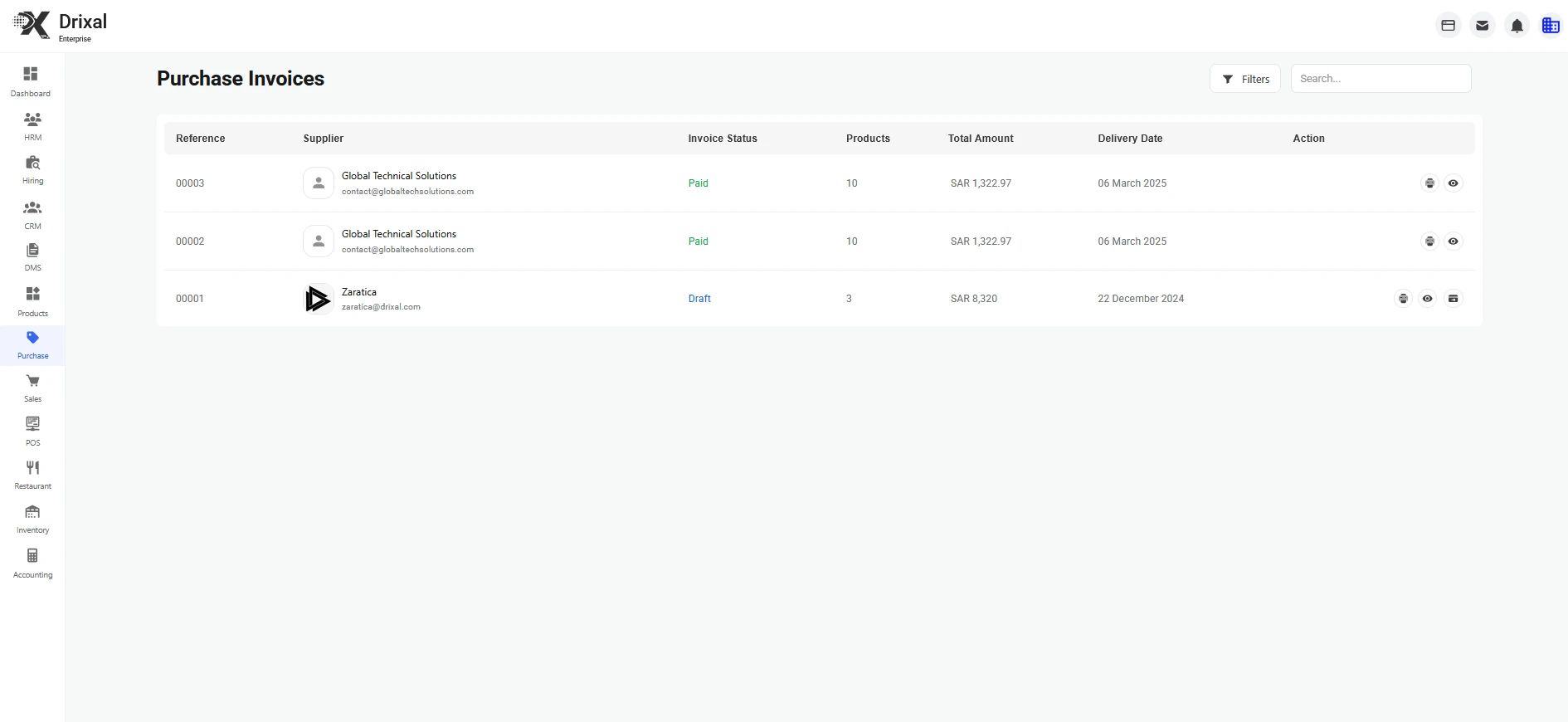 Invoice & Payment Processing